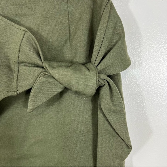 Gianni Bini Olive Green Mini Skirt Small - Picture 3 of 13